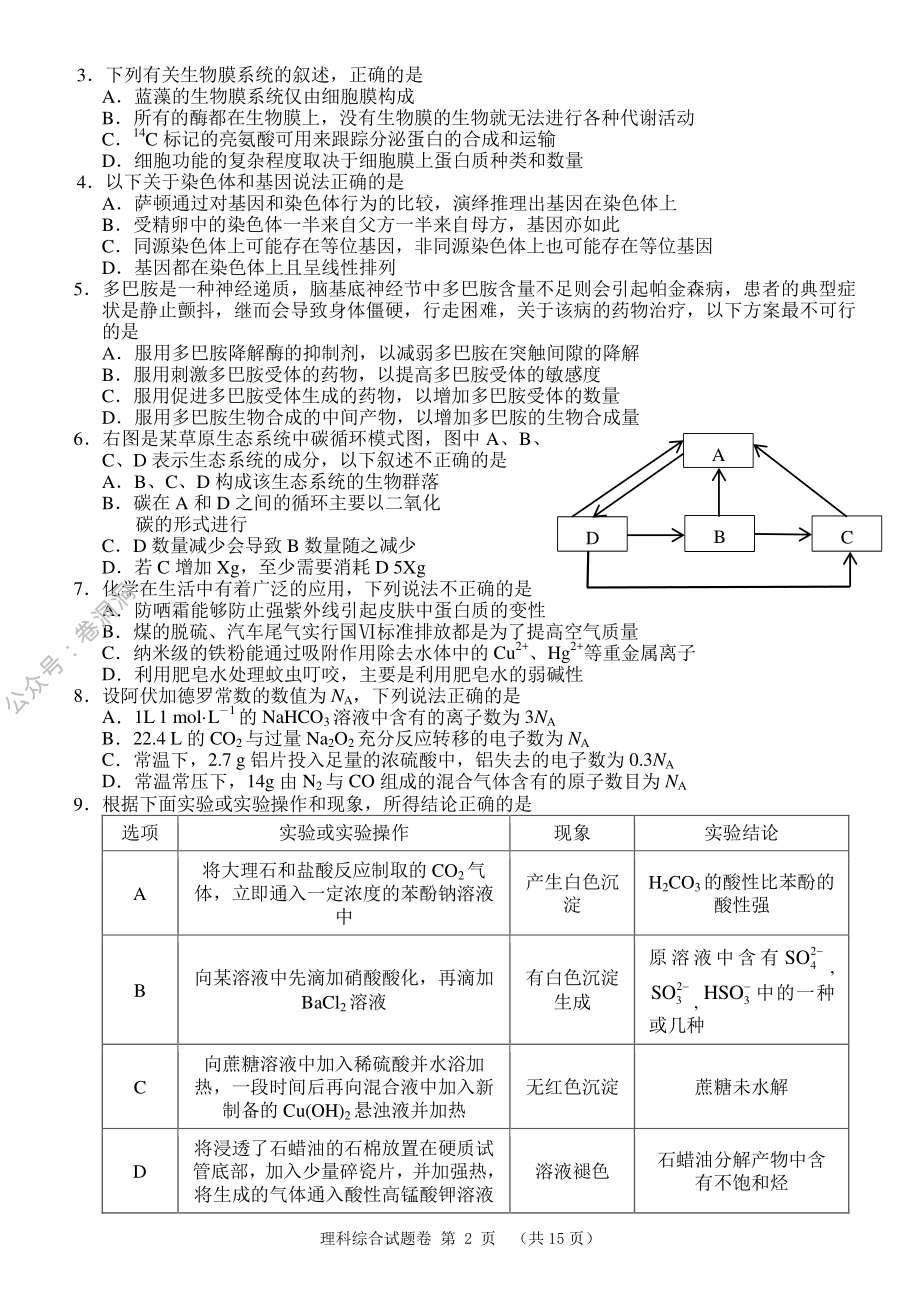 理综试卷.pdf_第2页