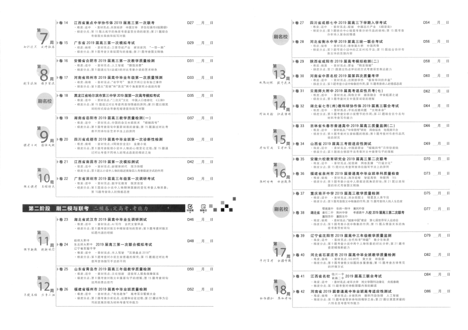 高考必刷卷42套-1语文试卷.pdf_第2页