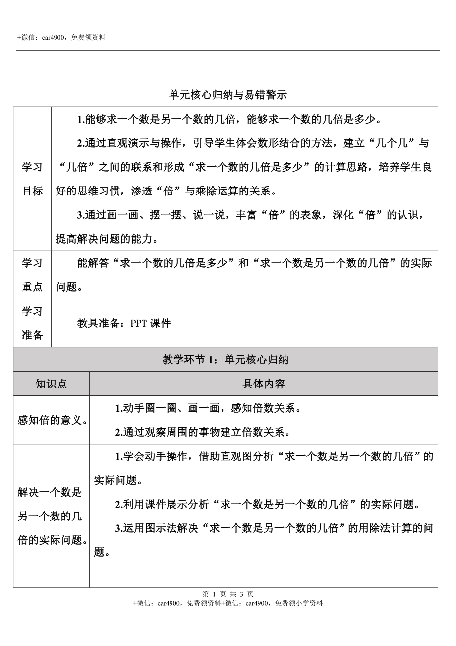 单元核心归纳与易错警示---.doc_第1页