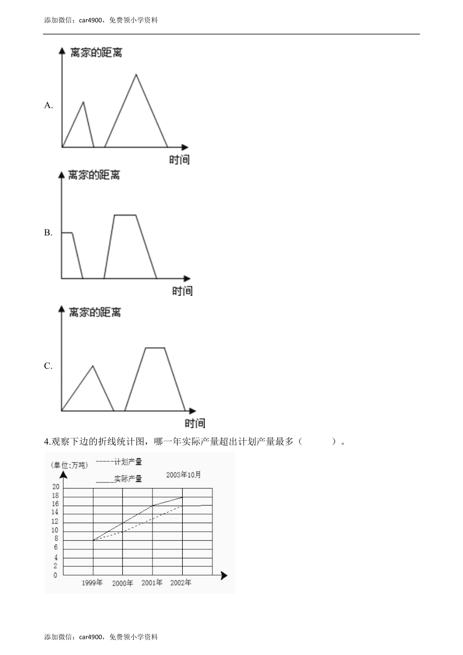 五年级下册数学一课一练-6.2发豆芽∣西师大版（2014秋）（含解析）.docx_第2页