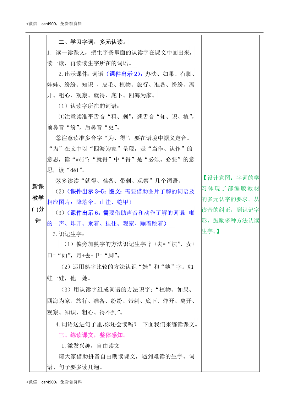 3 植物妈妈有办法 教案 .docx_第2页