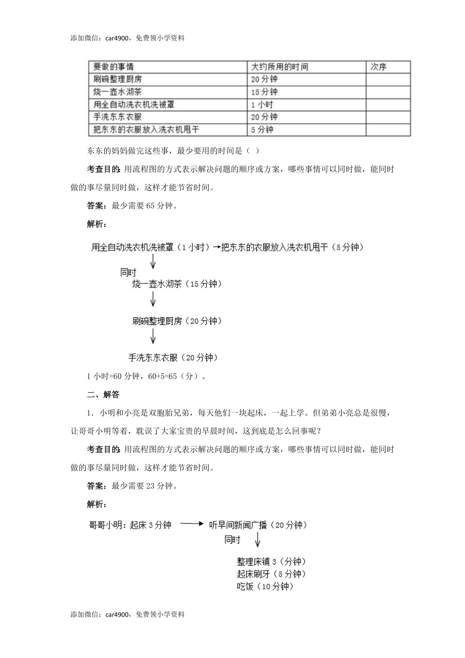 四年级上数学同步测试及解析-数学广角──优化-人教新课标（网资源）.docx_第2页