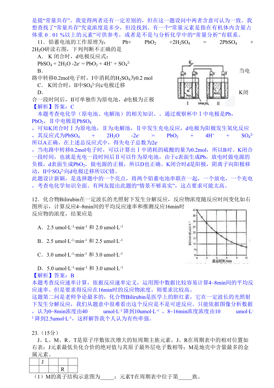 2010年高考化学真题（福建自主命题）.doc_第2页