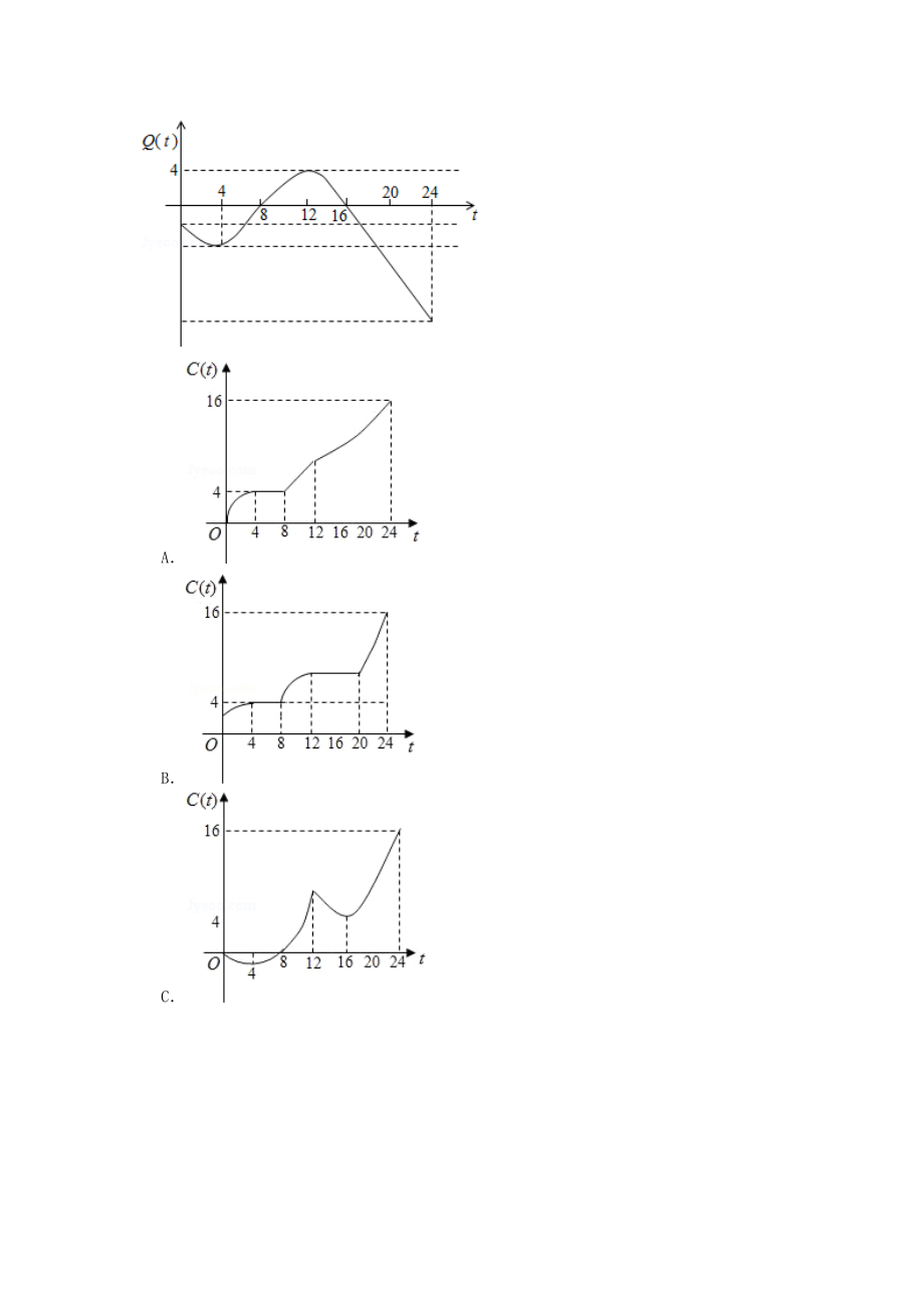 2006年江西高考文科数学真题及答案.doc_第3页