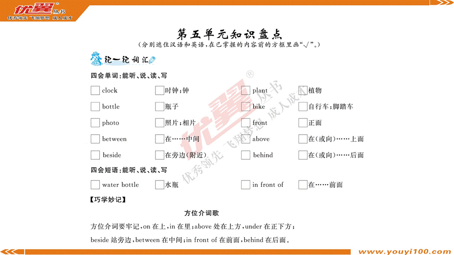 第五单元知识盘点(1).ppt_第1页