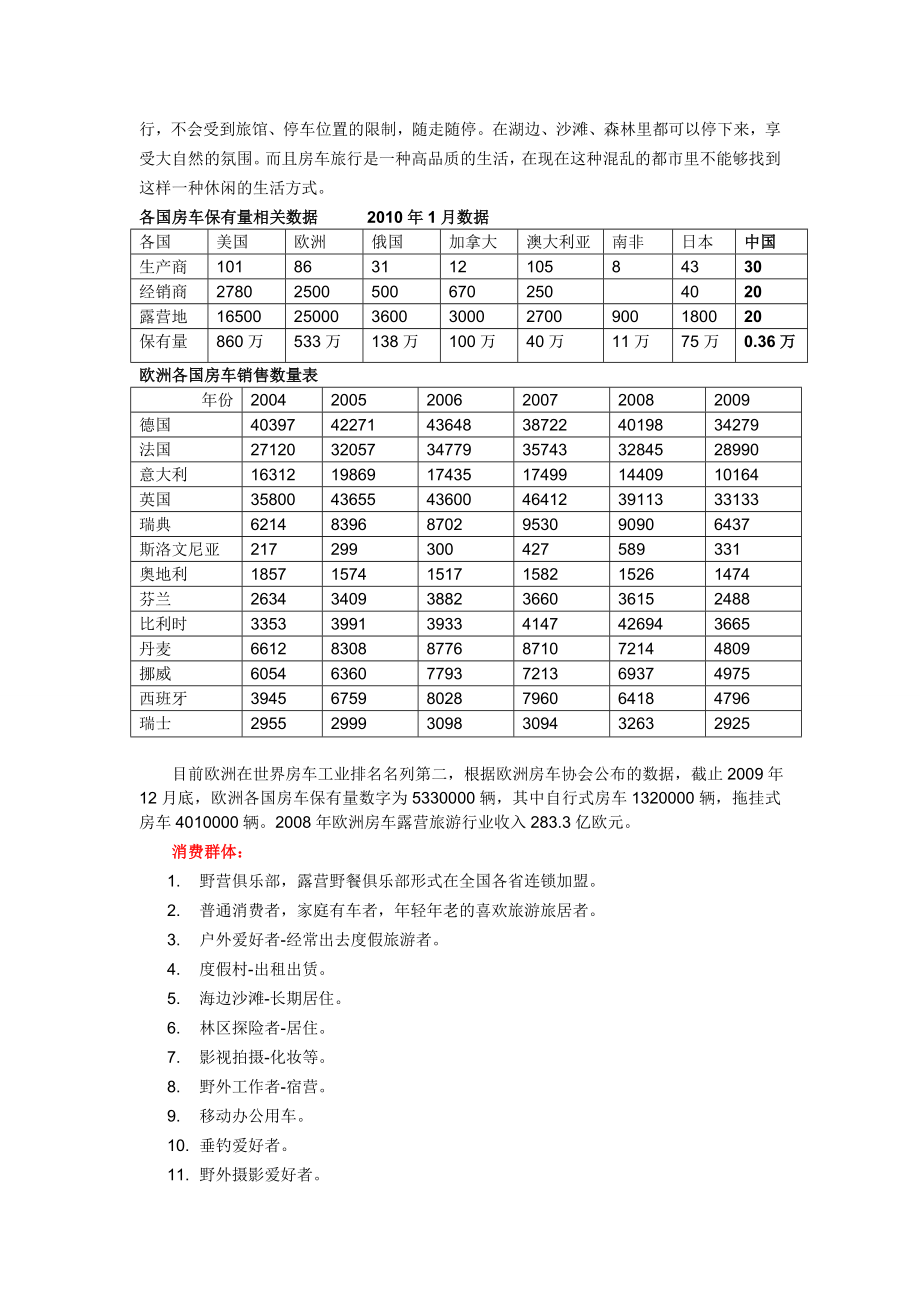 旅居型房车商业计划书.doc_第2页