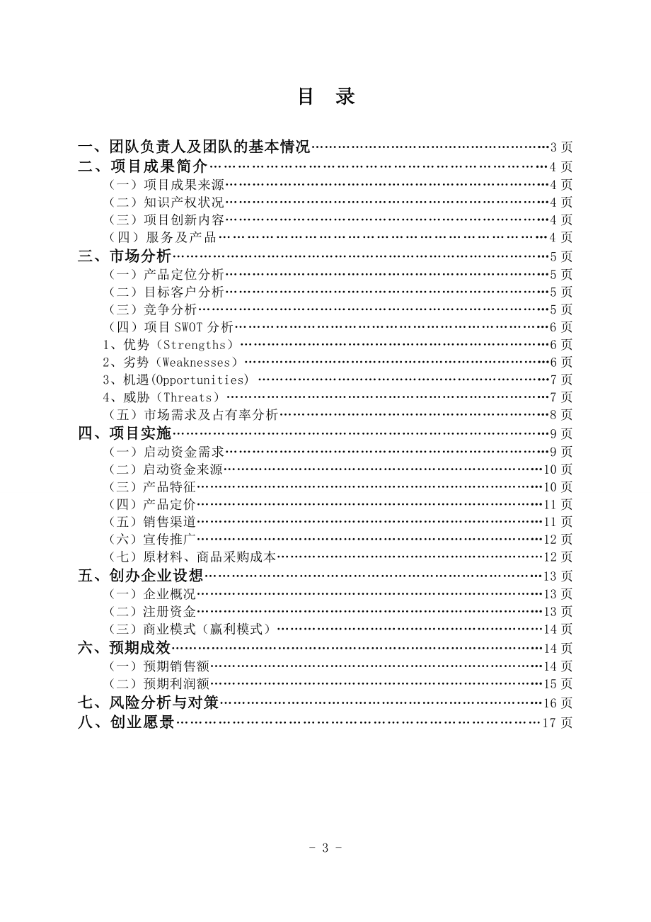 大学生创新创意创业大赛项目计划书.doc_第3页