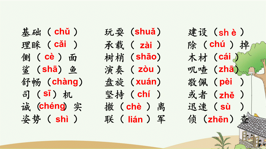 专项1：生字复习课件(1).pptx_第3页