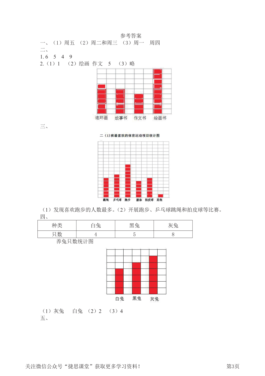 三年级下册数学西师大版第6单元测试卷（A）（含答案）.pdf_第3页