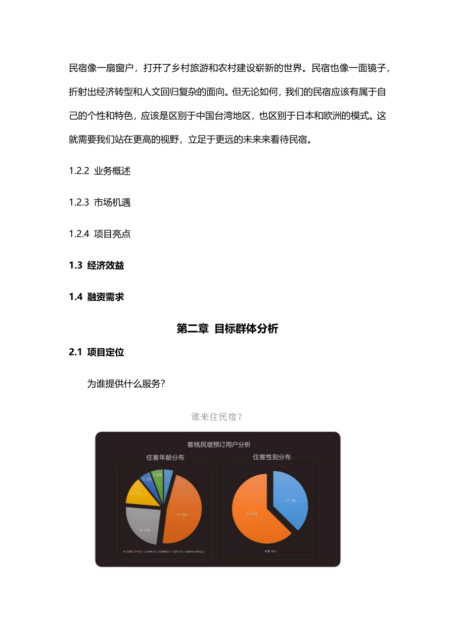 民宿项目商业计划书.docx_第2页