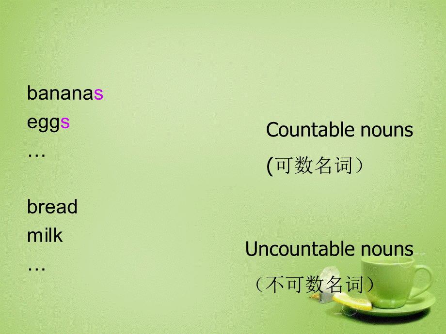 江苏省常州市潞城中学七年级英语上册 Unit 6 Food and lifestyle课件 .ppt_第3页