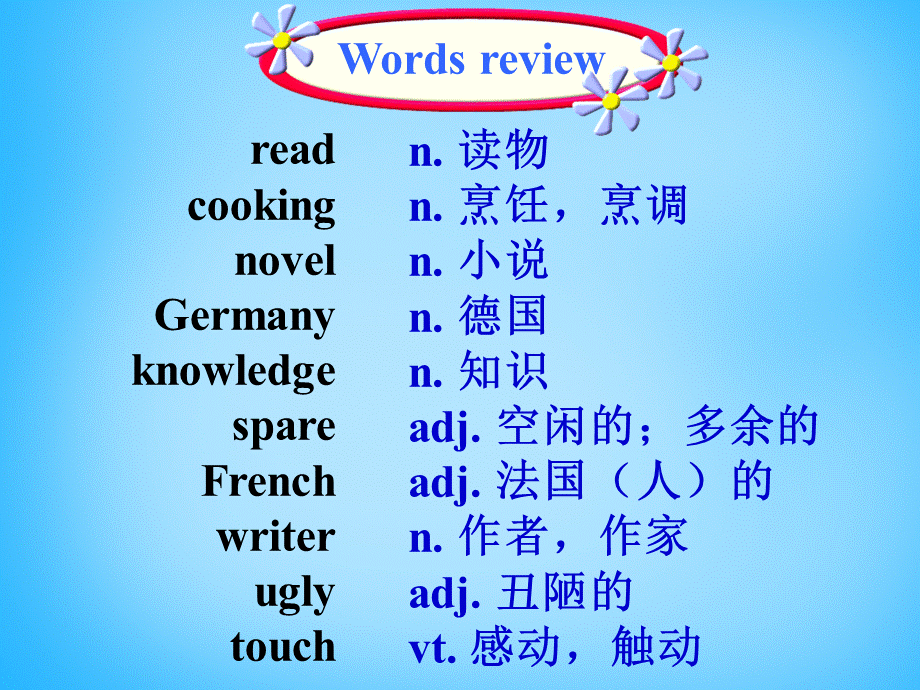 江苏省宿迁市泗洪县育才实验学校八年级英语下册 Unit 4 A good read P1 Welcome to the unit课件 .ppt_第3页