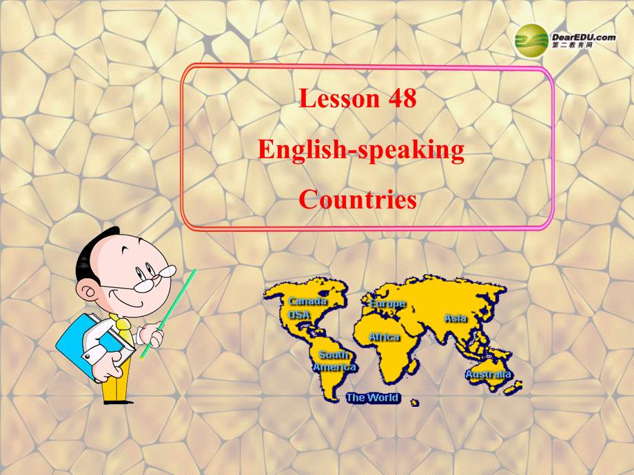 冀教初中英语七上《Lesson 48 English-Speaking Countries》PPT课件 (1).ppt_第1页