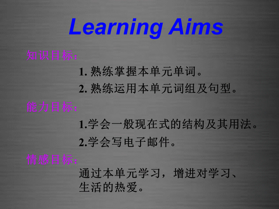 冀教初中英语八上《Unit 1 Me and My Class》PPT课件 (1).ppt_第2页