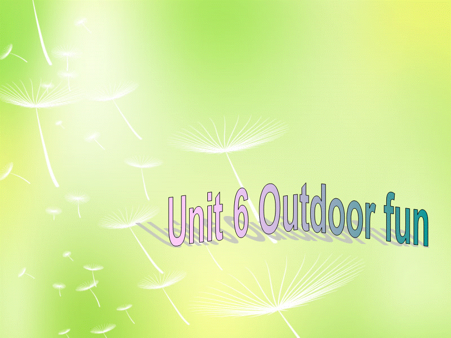 牛津译林初中英语七下Unit 6 Outdoor fun Reading II》课件 .ppt_第1页