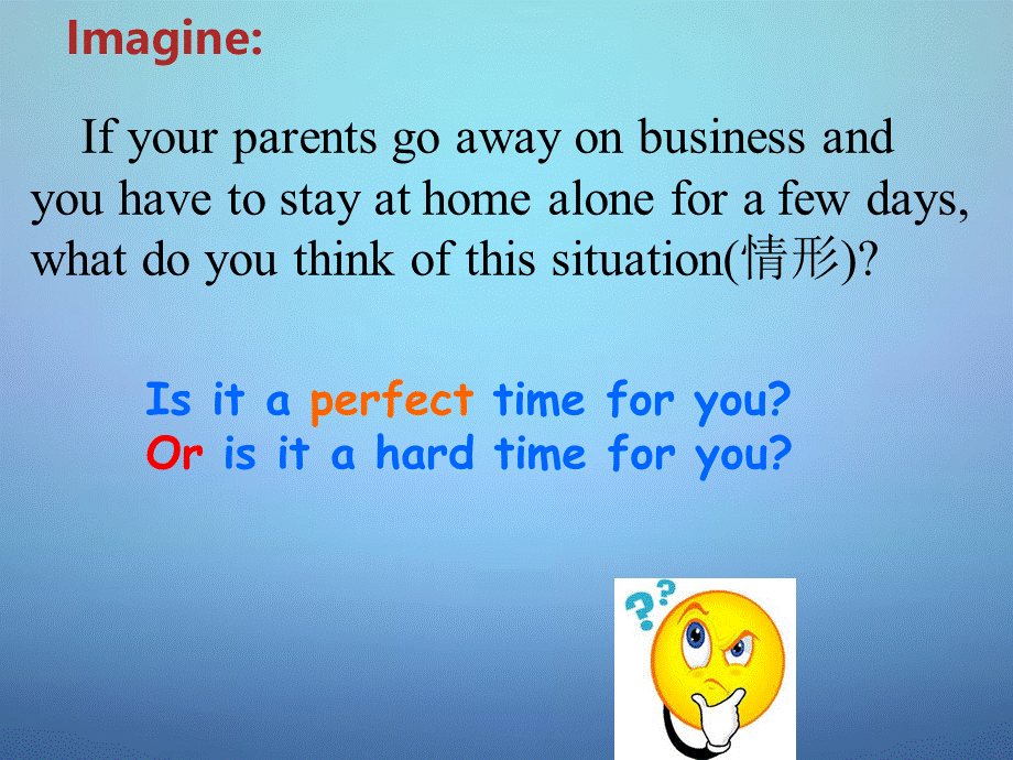 山东省潍坊高新技术产业开发区东明学校九年级英语上册 Module 4 Unit 2 I became so bored with their orders that I wished they would leave me alone课件.ppt_第3页