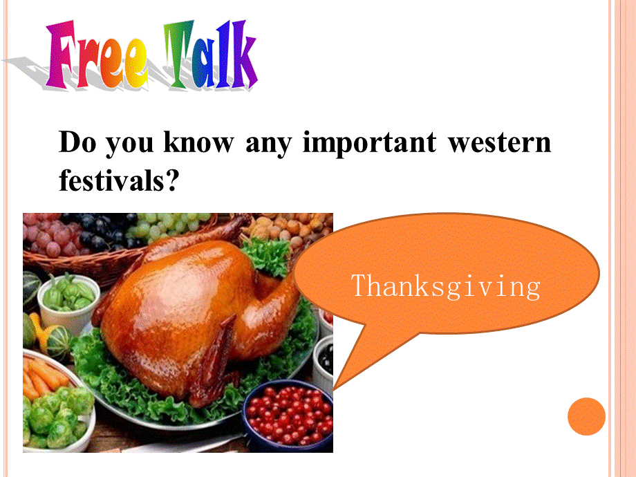 北师大版八年级英语下册课件：Unit 3 Festivals and Holidays Lesson 9 Thanksgiving 第一课时.ppt_第2页