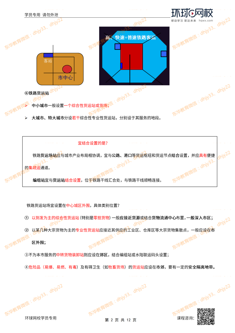 2022年城乡规划师城乡规划原理精讲班第21讲第四章第五节综合交通规划(三).pdf_第2页