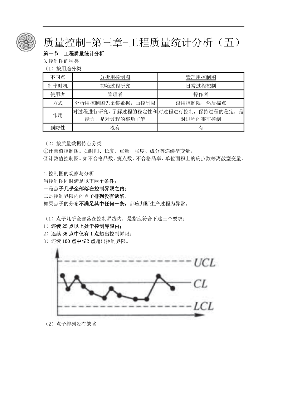 质量控制-第三章-工程质量统计分析（五）-刘洪勃.docx_第1页