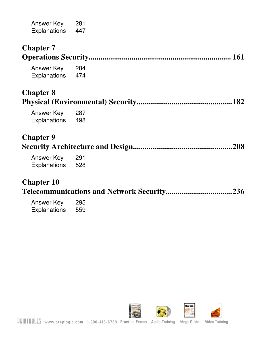 CISSP Questions, Answers & Explanations（Preplogic出版的经典习题集）.pdf_第3页