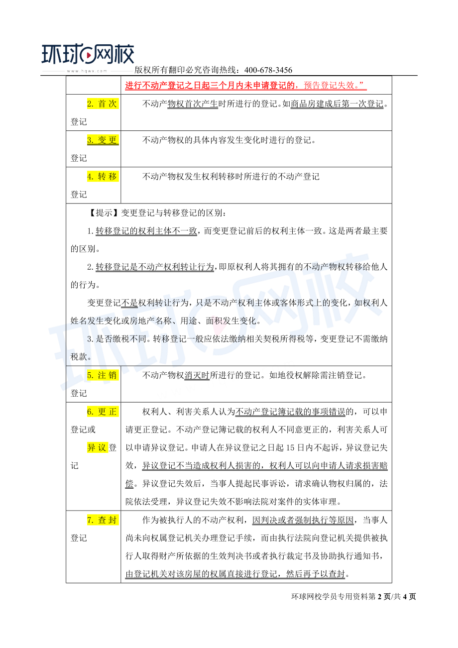 2017中级经济师-经济基础-精讲班-73、第三十四章物权法律制度-第一节物权概述（二）.doc_第2页