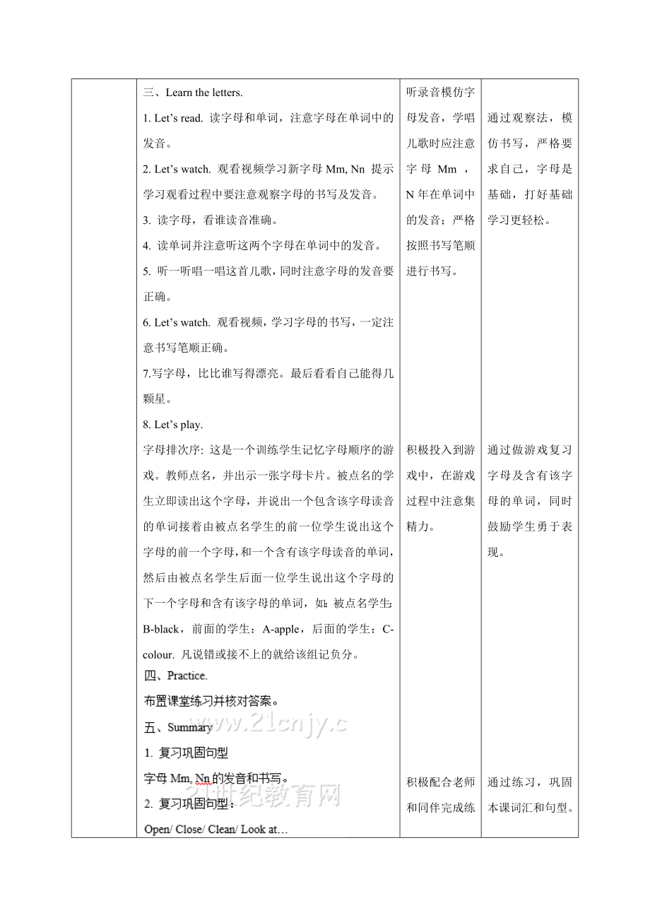 预课——Unit 7 In the classroom(3) 教案.docx_第2页