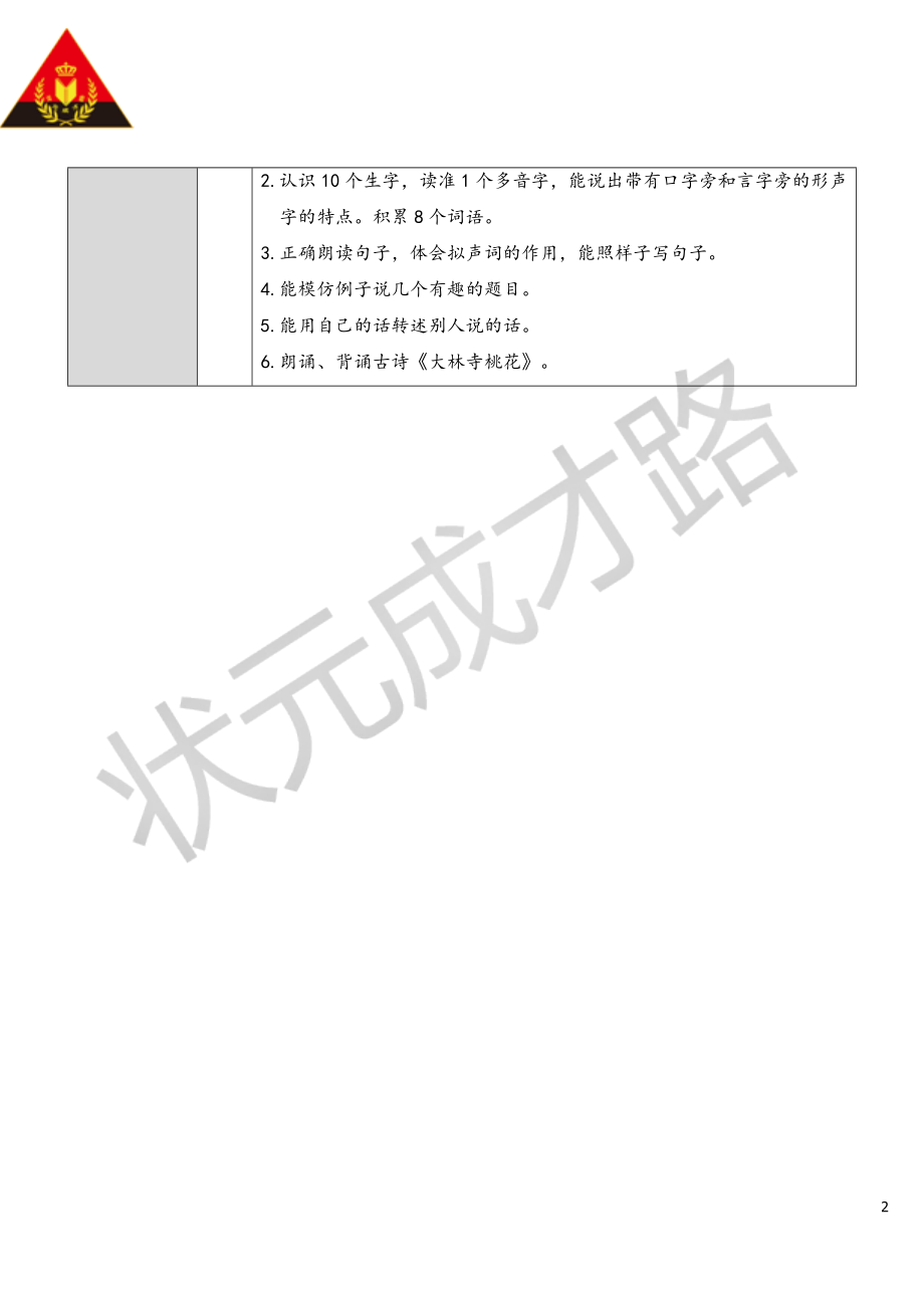 25 慢性子裁缝和急性子顾客【教案】.doc_第2页