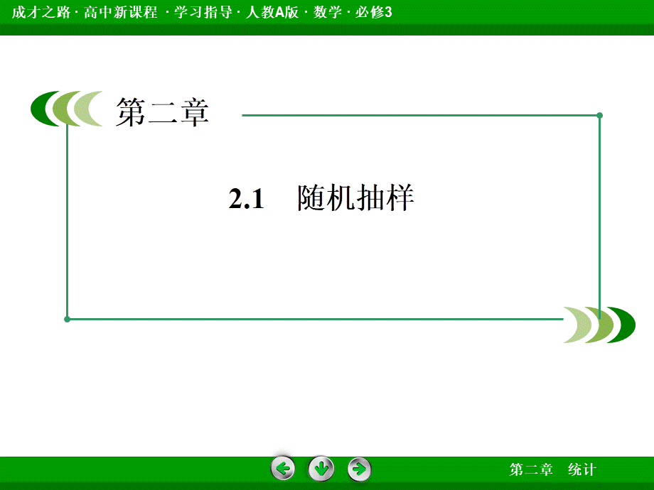 高一数学（人教A版）必修3课件：2-1-3 分层抽样.ppt_第3页