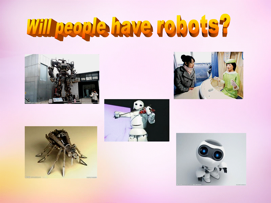 辽宁省东港市黑沟中学八年级英语上册 Unit 7 Will people have robots Section A（1a-1c）课件.ppt_第2页