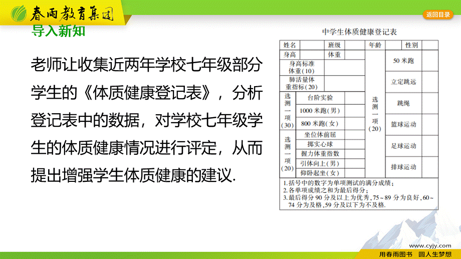 20.3课题学习体质健康测试中的数据分析.pptx_第3页