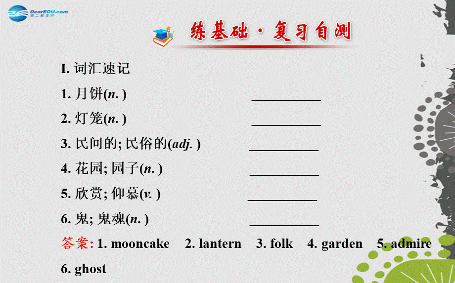 【世纪金榜】九年级英语全册 Unit 2 I think that mooncakes are delicious 单元复习课件 （新版）人教新目标版.ppt_第2页