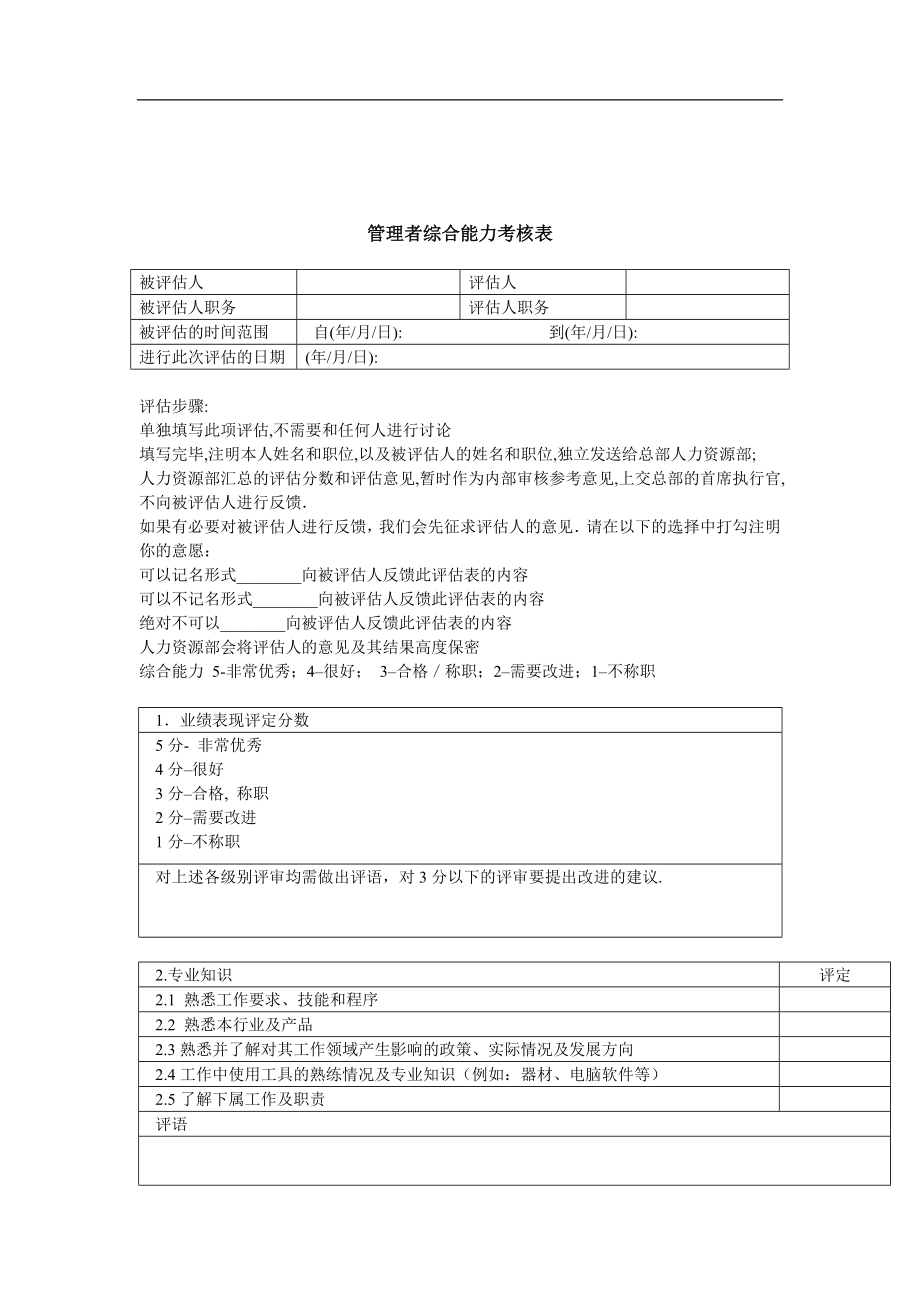 华为公司实用性各种绩效图表汇总 .doc_第3页