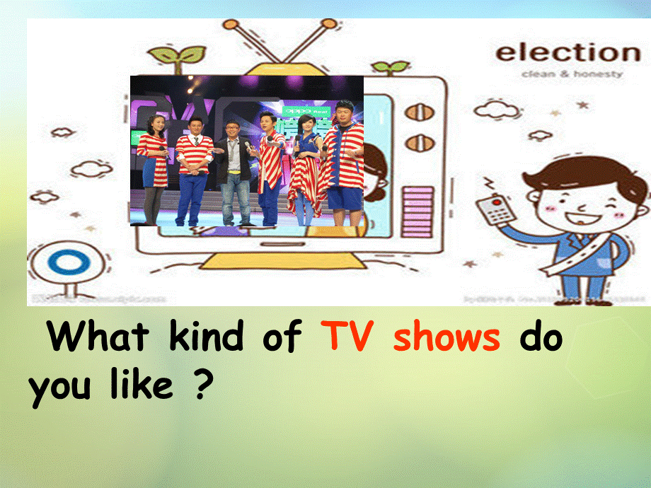 湖北省松滋市实验初级中学八年级英语上册《Unit 5 Do you want to watch a game show Section A（2a-2d）》课件.ppt_第3页