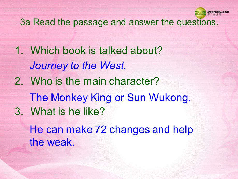 八年级英语下册《Unit 6 An old man tried to move the mountains》Section A 3a-4c （含Grammar Focus ）课件 .ppt_第2页