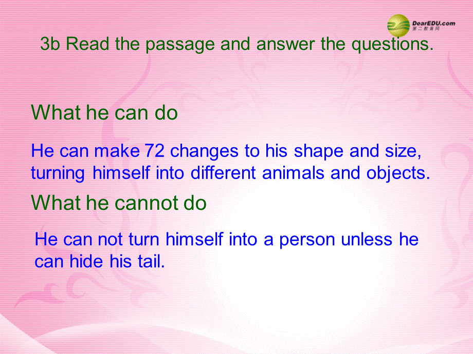 八年级英语下册《Unit 6 An old man tried to move the mountains》Section A 3a-4c （含Grammar Focus ）课件 .ppt_第3页