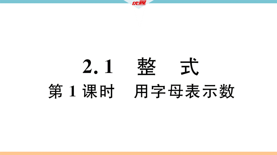 2.1第1课时用字母表示数 .ppt_第2页