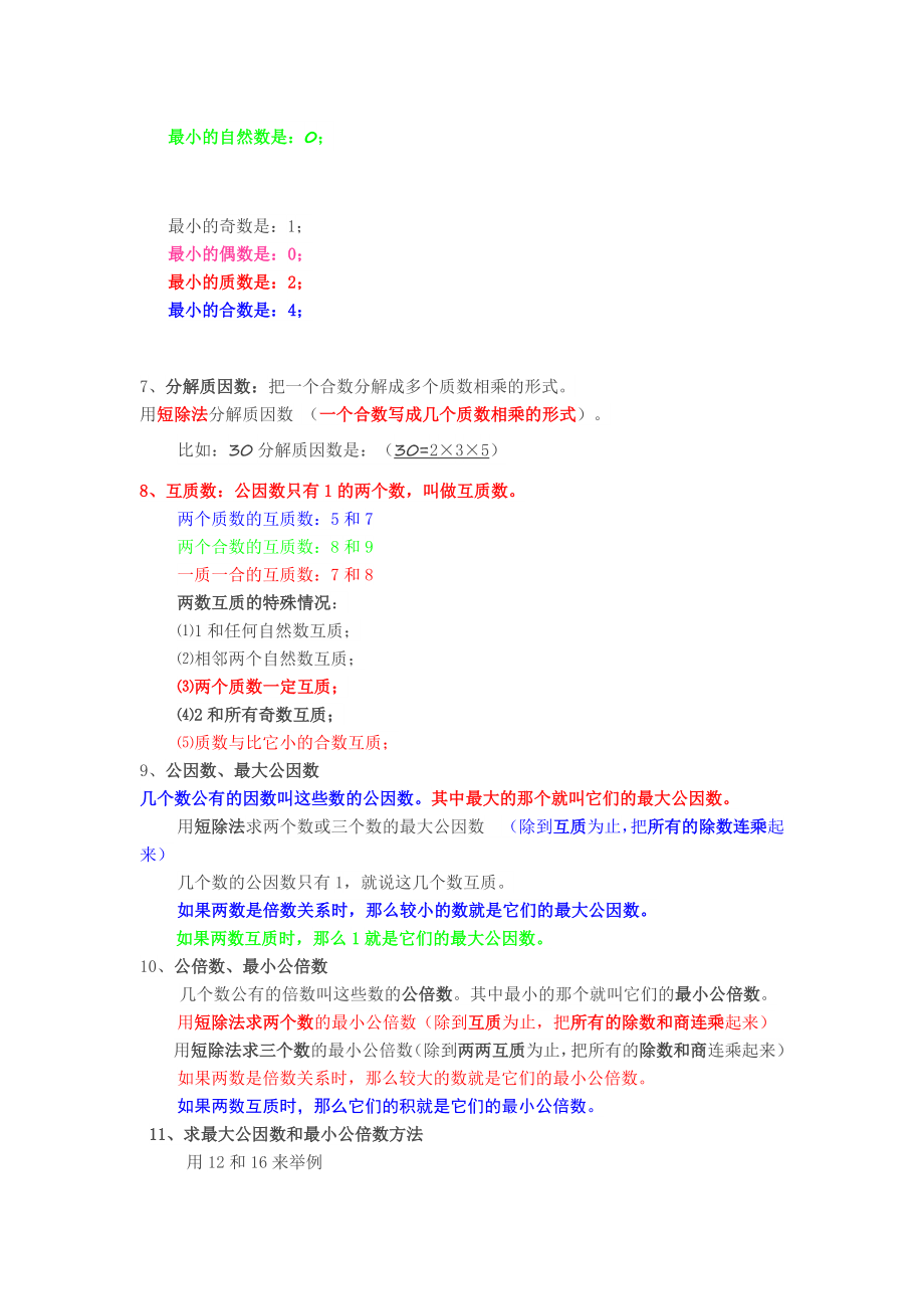 人教版小学五年级数学下册知识点精编.docx_第3页