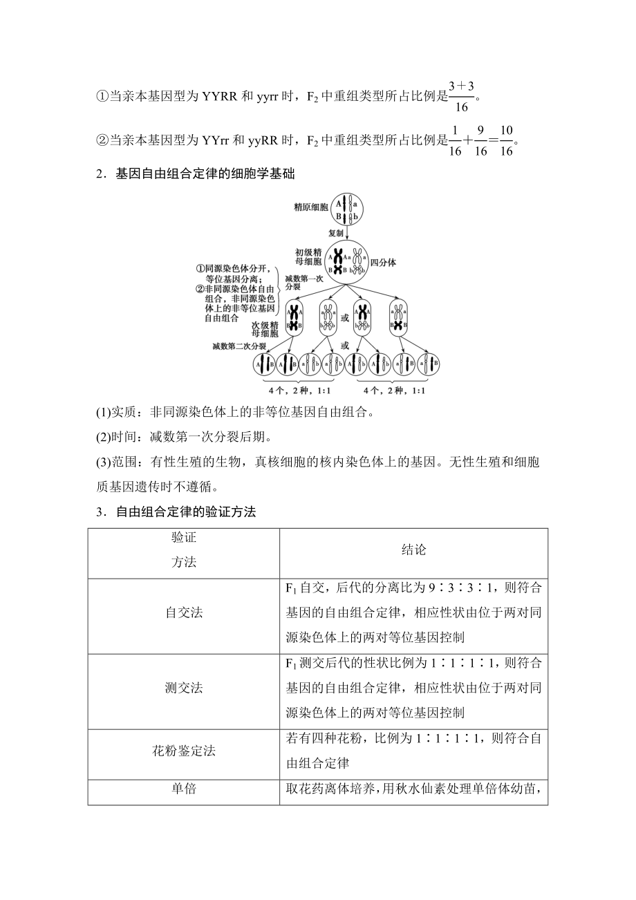第2讲　基因的自由组合定律.docx_第3页