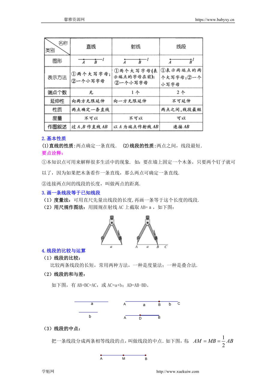 《基本平面图形》全章复习与巩固（提高）知识讲解.doc_第2页