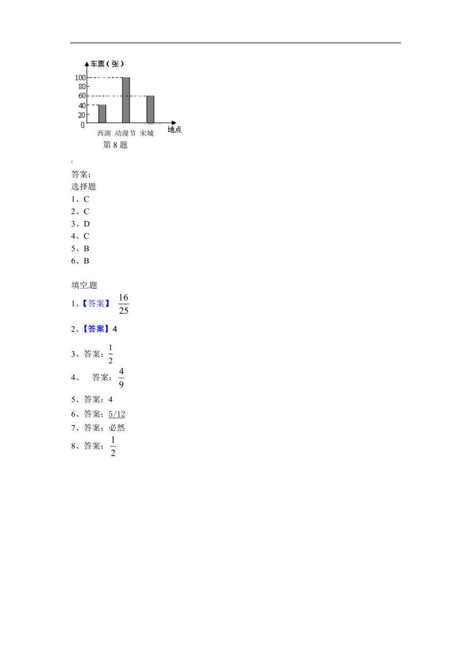 备战2018中考15分钟精华题考点17概率.doc_第3页