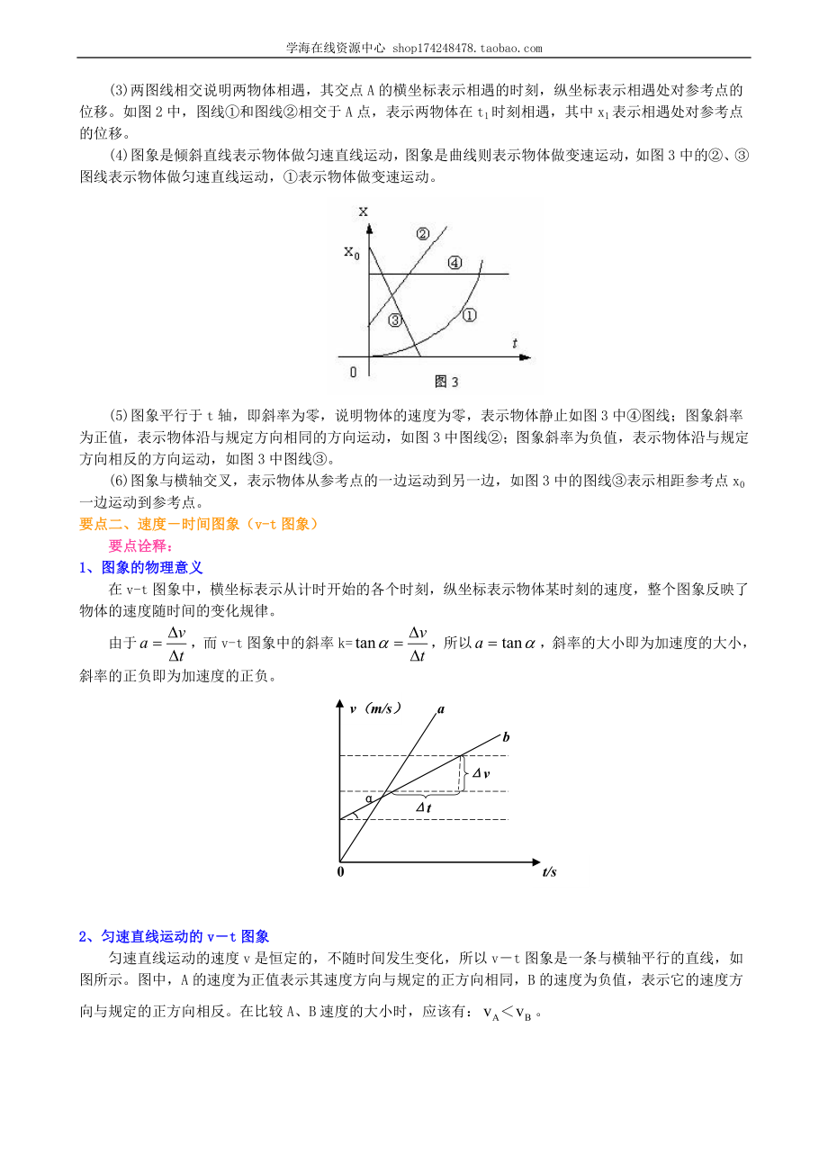 知识讲解_图像法解决直线运动问题(提高).doc_第2页