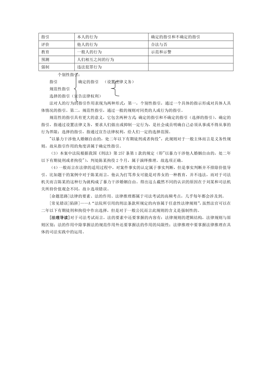 司法考试法理学历年试题及答案——经典模拟题（7）.doc_第2页