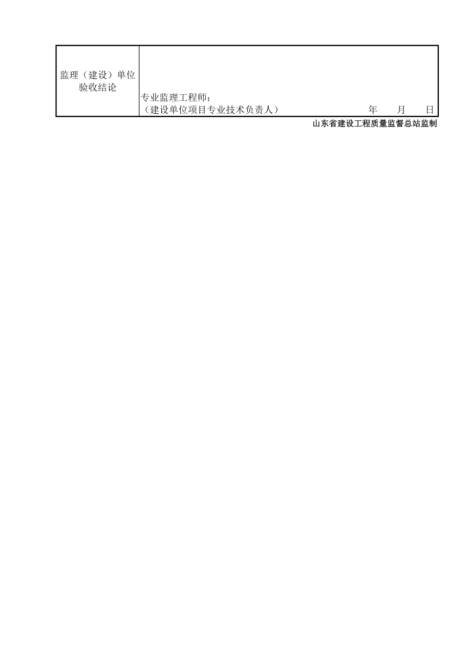 鲁JJ－193骨架隔墙工程检验批质量验收记录表.DOC_第2页