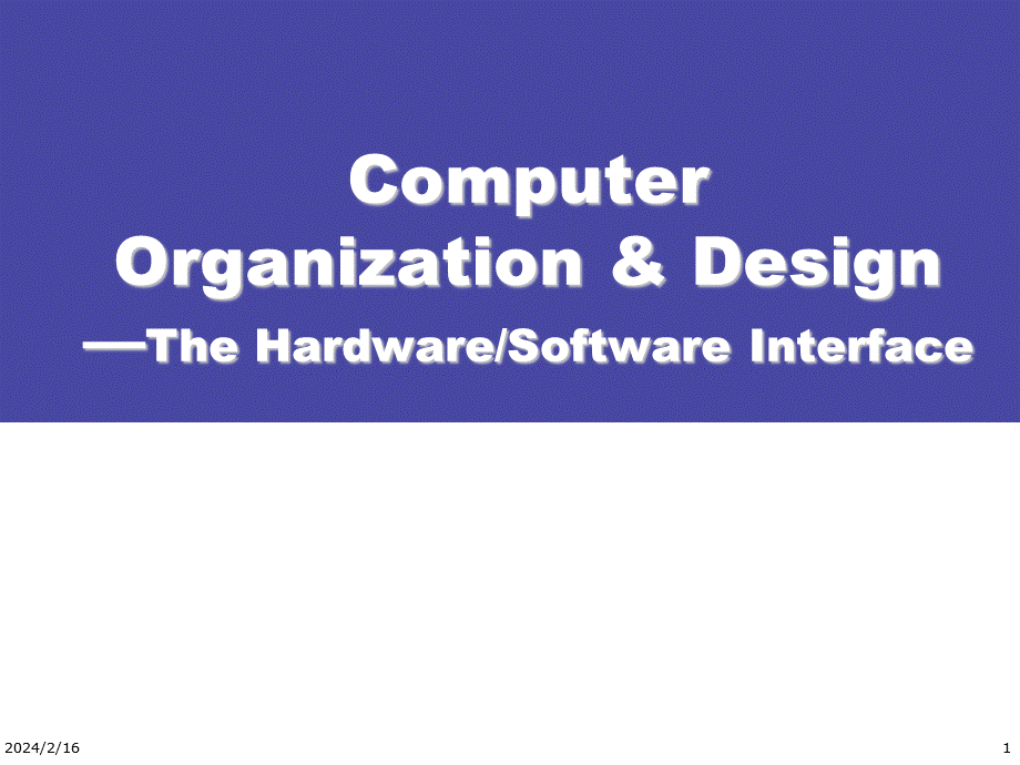 5.Large+and+Fast++Exploiting+Memory+Hierarchy.ppt_第1页