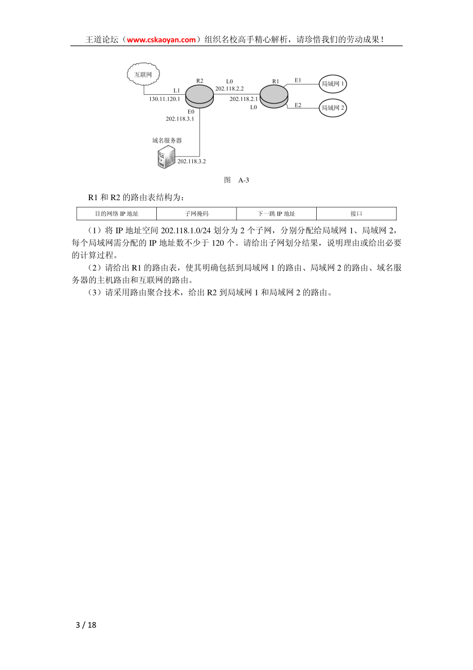 计算机考研-统考计算机网络(2009-2012)试题及精心解析.pdf_第3页