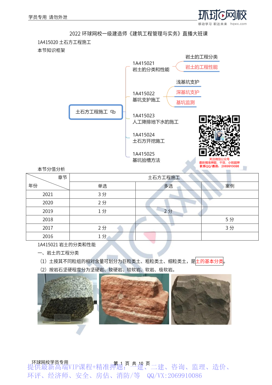 WM_Removed_2022年一建-建筑实务-基础专题-13-14、直播大班课（七）-土石方工程施工1.pdf_第1页