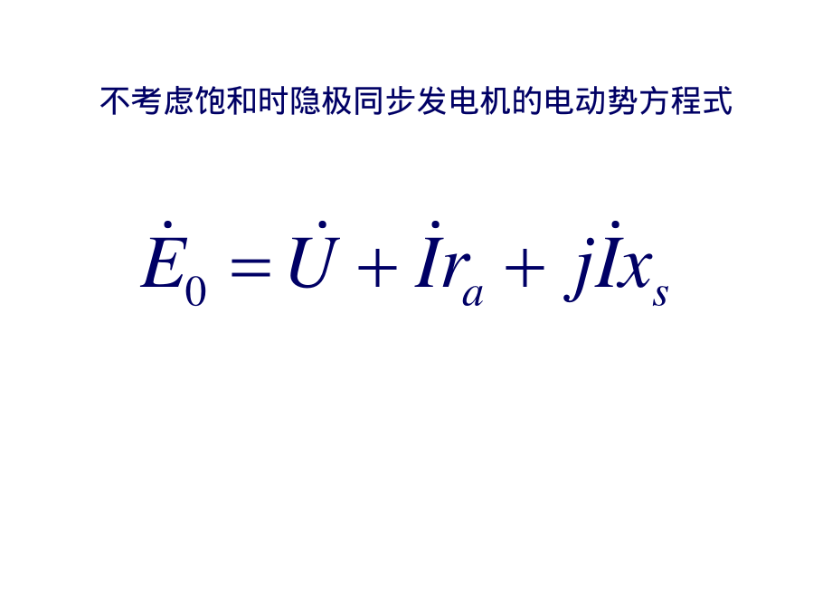 2009_28电机学－同步发电机的基本电磁关系03.pdf_第1页