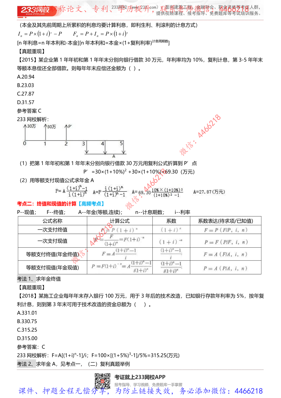 一建经济-233-计算考点及公式.pdf_第3页