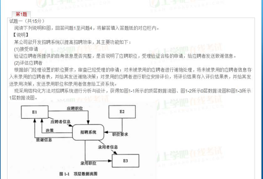 2011年下半年软件设计师下午试题与答案.pdf_第1页