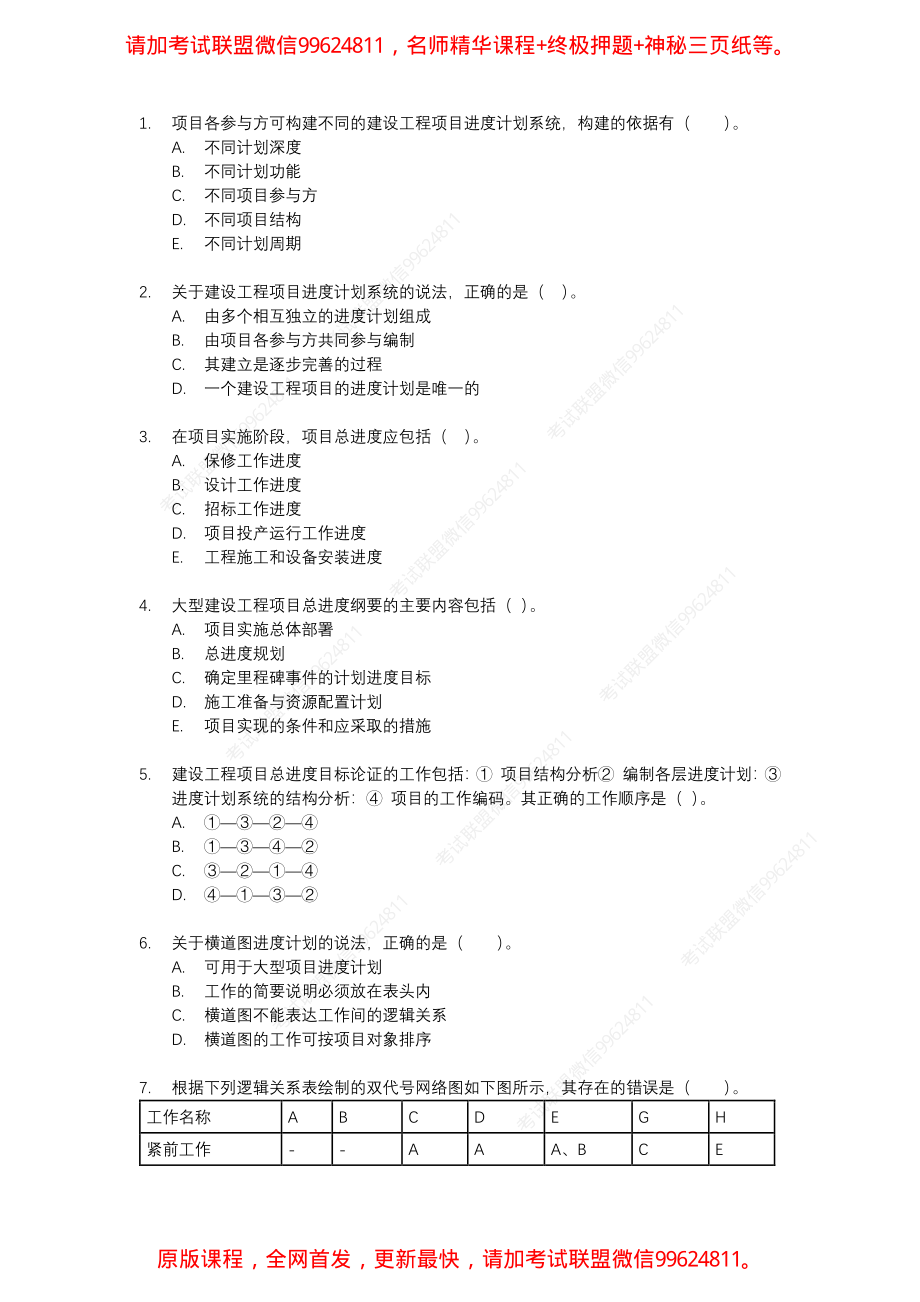 20190813专项-管理-核心题2.pdf_第1页